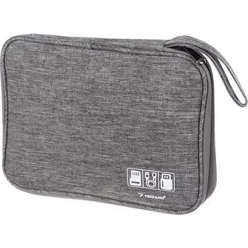 Módní doplněk Trizand 23834 Taška organizér na kabely a malou elektroniku šedá