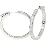 Zlatnictví Helios Stříbrné kruhy s pojistkou