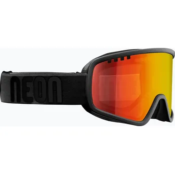 Lyžařské brýle Neon Force Otg black/black/mirror red