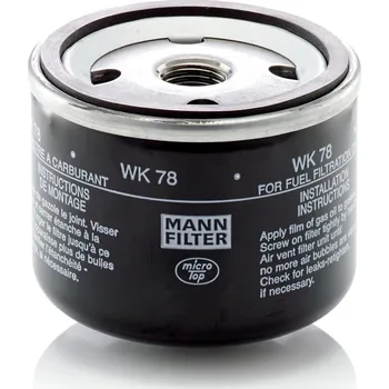 Palivový filtr Palivový filtr MANN-FILTER WK 78
