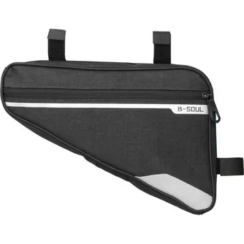 brašna na kolo B-SOUL Triangle 2.0 brašna do rámu černá (VÝPRODEJ)