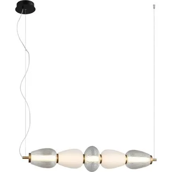 LED závěsné svítidlo 1500 lm 3000K bílá ITALUX Gastel PND-74937-5-BK