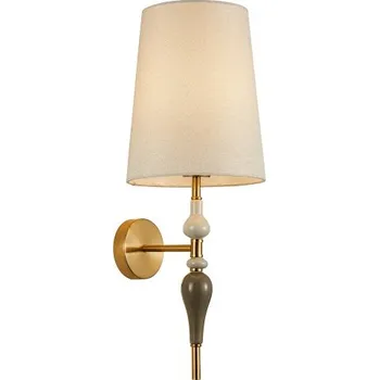 Nástěnné svítidlo Nástěnné svítidlo 1x E27 béžová ITALUX Moren WL-84678-AB