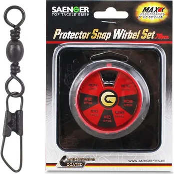 Saenger set obratlíků s karabinkou varianta A 70 ks