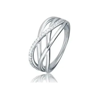 Náušnice Prsten 925/1000 - SVLR1160XH2BI62 JVD SVLR1160XH2BI62