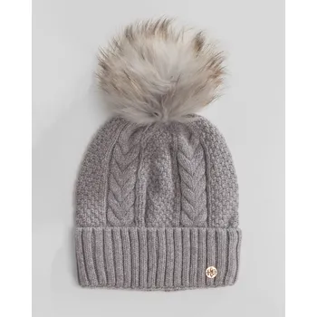 Čepice Čepice S Bambulí Z Přírodního Kožíšku Granadilla Ducroux Fur Jg5676-4