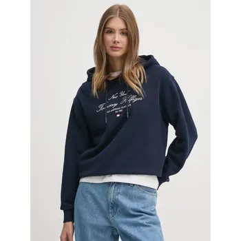 Dámská mikina Tommy Hilfiger dámská tmavě modrá mikina 99924500-2163123