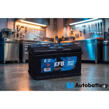 Autobaterie Autobaterie Exiqa EFB, 75Ah, 12V, 780A E575B4
