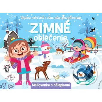 omalovánky Zimné oblečenie - Foni book Foni book