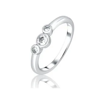 Náušnice Prsten 925/1000 - SVLR1292X86BI53 JVD SVLR1292X86BI53