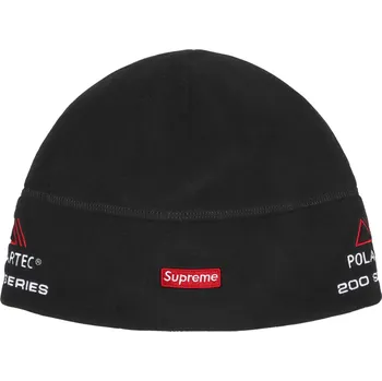 Čepice Supreme Polartec Sport Beanie (FW25) Black Velikost: ONE SIZE