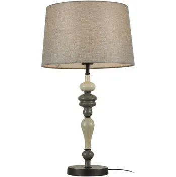 Lampička Stolní lampa 1x E27 šedá ITALUX Nerom TB-22374-BK