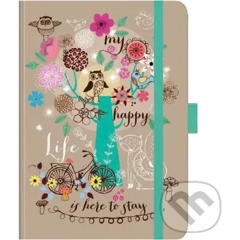 Kalendář Zápisník Happy life - Spektrum grafik Spektrum grafik