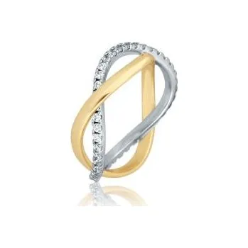 Náušnice Prsten SVLR1196X61BK - SVLR1196X61BK52 JVD SVLR1196X61BK52