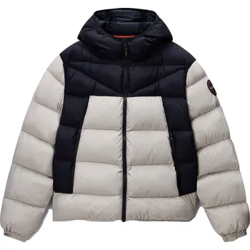 Pánská větrovka Pánská Bunda NAPAPIJRI A-MOLVENO HOOD NP0A88V2H641 – Šedá XL