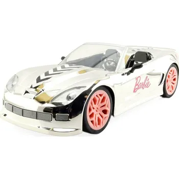 RC model auta MondoMotors Barbie 1:10 silver chrome 2,4 Ghz