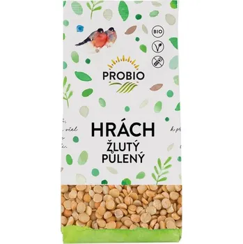 Příloha Hrách žlutý půlený BIO 500g Probio bez lepku