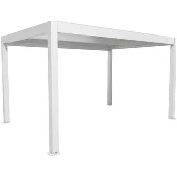 BIOHORT pergola velikost 4,5 x 3,5 bílá/stříbrná