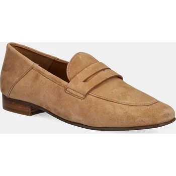 Dámské mokasíny Semišové mokasíny Geox D MANTINEA D552EA.00021.C6001 hnědá 82X, EUR 39