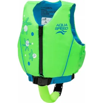 Plovací vesta Aqua-Speed Swim Star plavecká vesta zelená POUZE 15-19 kg (VÝPRODEJ)