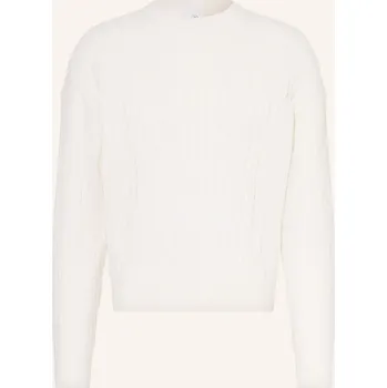 Pánská móda Bogner Pánský Svetr Keith, bílá, 3XL