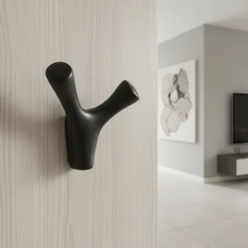 Věšák Interex design Věšák YPSILON / Černý matný