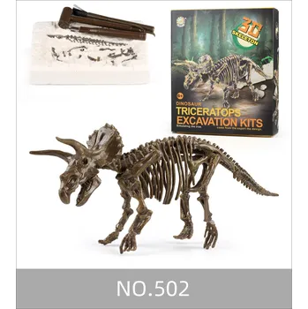 kreativní sada Mamido Archeologická sada dinosaurus - kostra Triceratops 3D skeleton MT1549