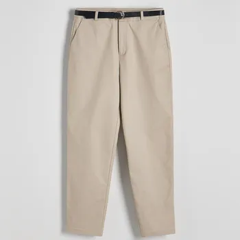 Dámské kalhoty Reserved - Chino kalhoty s páskem - béžová - 892AJ-80X - 892AJ-80X-46