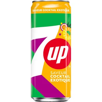 Limonáda 7up Cocktail Exotique 330ml