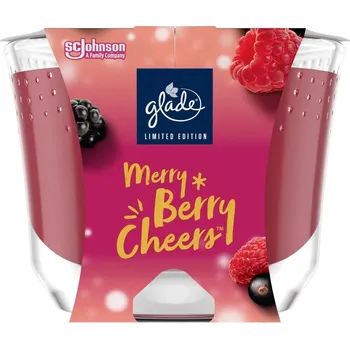 Svíčka GLADE MAXI svíčka Merry Berry Cheers 224 g