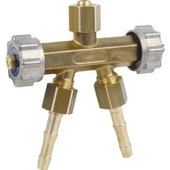 Příslušenství ke svářečce Rozdvojka kyslík O2 G1/4" GCE