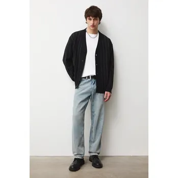 Pánský svetr Kardigan Medicine RW25-SWMA18 černá 99A, vel. S