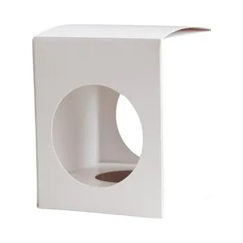 Dárková krabička Bílá dárková krabička na ozdobu 8 cm – bez potisku