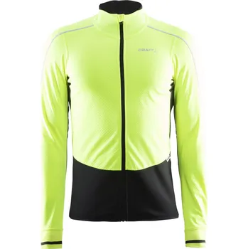 Cyklistická bunda Craft Storm bunda pánská žlutá 2851, M