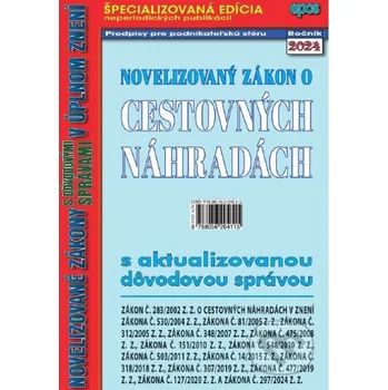 Kniha Novelizovaný zákon o cestovných náhradách - Epos Epos