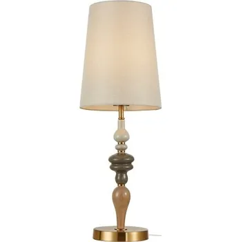 Lampička Stolní lampa 1x E27 béžová ITALUX Moren TB-84678A-AB
