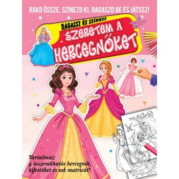 omalovánky Szeretem a hercegnoket