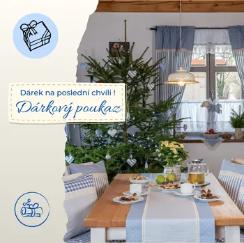 Dárkový potravinový koš Vánoční dárkový poukaz Hodnota: 1000 Kč