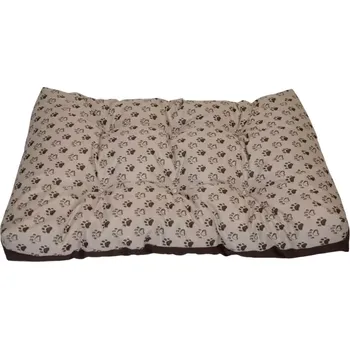 Pelíšek pro psa Matrace voděodolná 83x57 - tlapka béžová - SLEVA 3% s kodem radost25