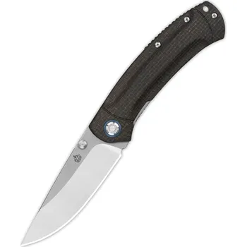 kapesní nůž QSP Nůž Copperhead tmavě hnědá micarta 14C28N QS109-C1