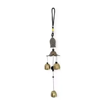 Bicí nástroj Zvonkohra malá s buddhou č.5