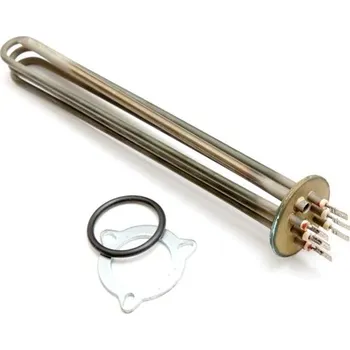 Příslušenství pro ohřívač vody Topné těleso 3 x 2000 W, 230V myčky, elektrický kotel ALBA s jímkou pro čidlo termostatu