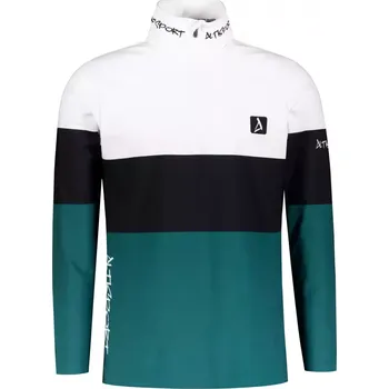 Pánská mikina ALTISPORT Premium VOJ/ALM051TER03 bílozelená