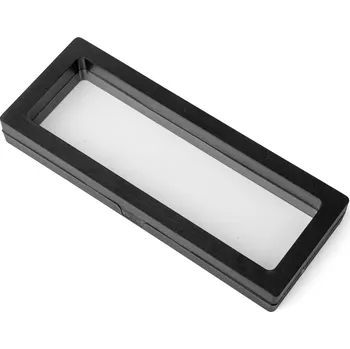 Rám na obraz 3D Rámeček na mince a šperky černý 7x18x2 cm