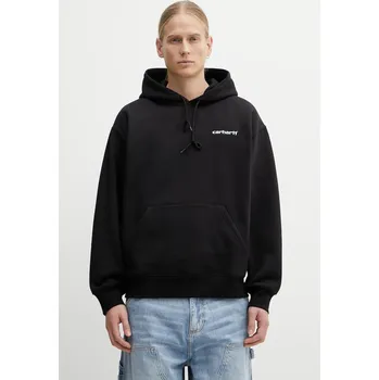 Pánská mikina Mikina Carhartt WIP Hooded Caps Sweat, XXL, černá, 99X