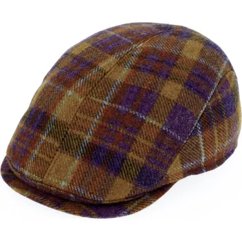 Čepice Fiebig - Headwear since 1903 Zimní pánská bekovka s ušníma klapkami od Fiebig - Shetland Curry Velikost: 59 cm (L)