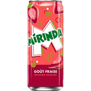 Limonáda Mirinda Fraise 330ml