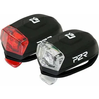 Cyklosvítilna P2R FREYO černé (Sada bezpečnostního osvětlení P2R FREYO black)