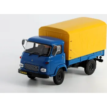 autíčko DeAgostini Avia A21N 1985 1:43 - Kultovní náklaďáky minulé éry časopis s modelem #69 model auta modrá