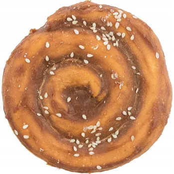 Pamlsek pro psa TRIXIE Denta Fun Pie pamlsek s kachnou 70 g